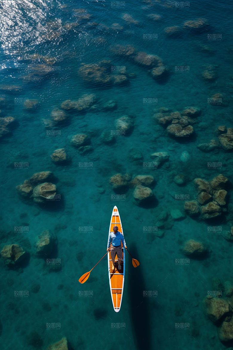 浆板运动健康湖泊河流摄影图