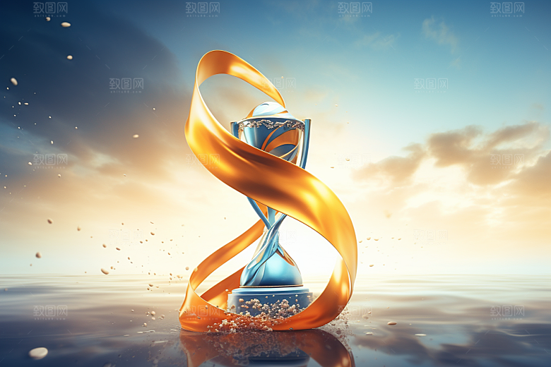 奖杯庆典表彰效果图