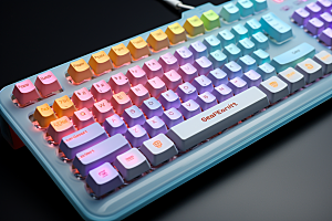 电脑键盘游戏RGB素材