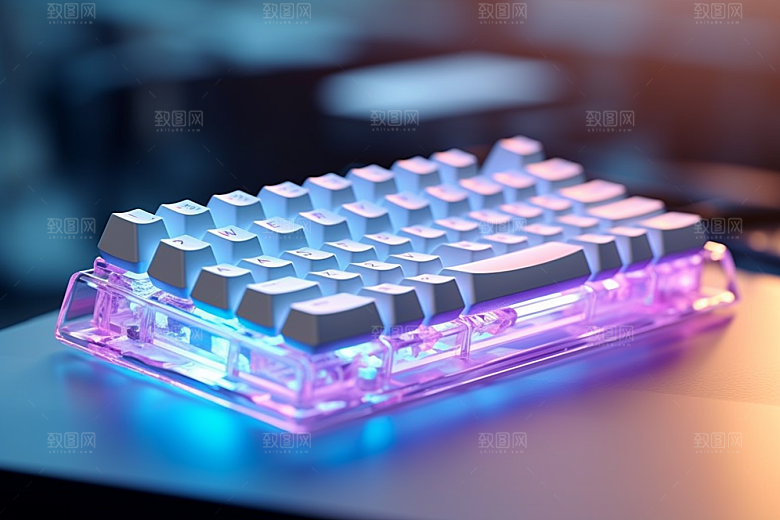 电脑键盘外设高清素材