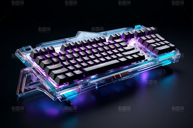 电脑键盘游戏高清素材