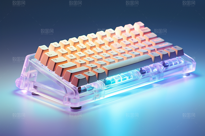 电脑键盘高清机械键盘素材
