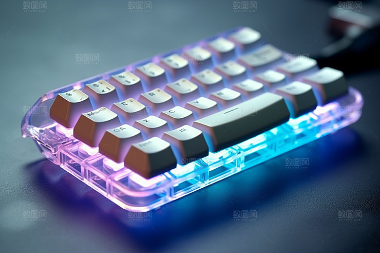 电脑键盘高清机械键盘素材