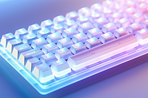 电脑键盘外设RGB素材