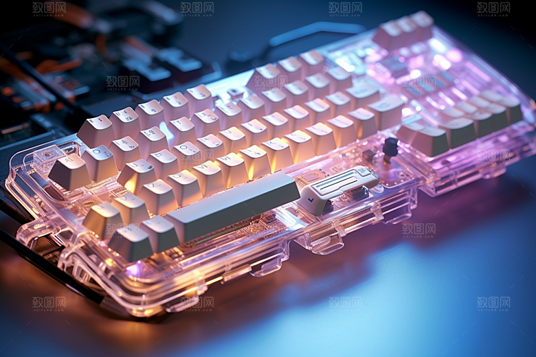 电脑键盘游戏高清素材