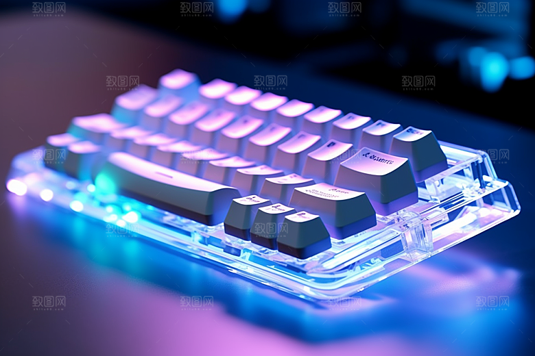 电脑键盘时尚游戏素材