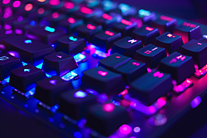 电脑键盘游戏光效素材