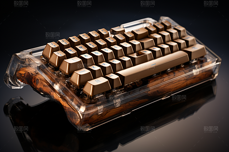 电脑键盘电竞RGB素材