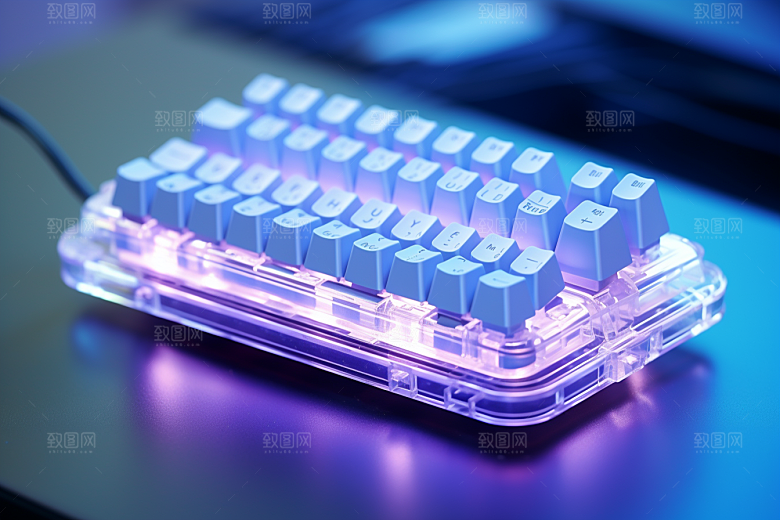 电脑键盘机械键盘电脑配件素材