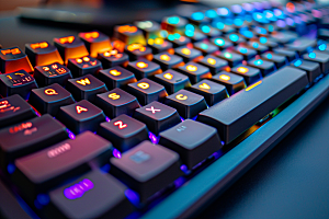电脑键盘游戏光效素材
