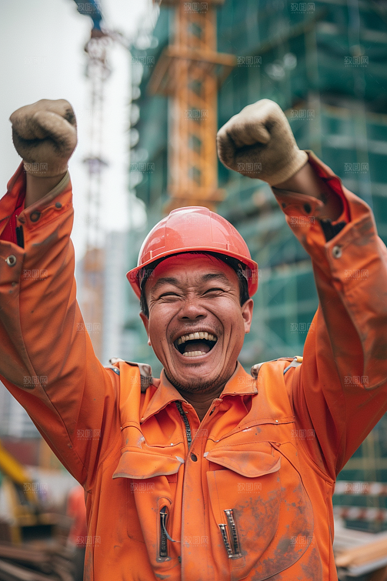 建筑工人建设岗位摄影图