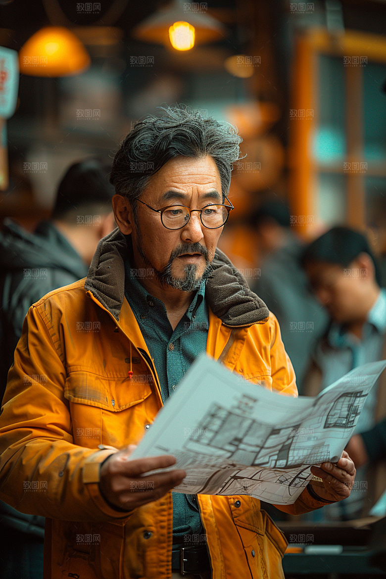 建筑工人高清人物摄影图