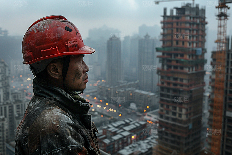 建筑工人高清工作摄影图