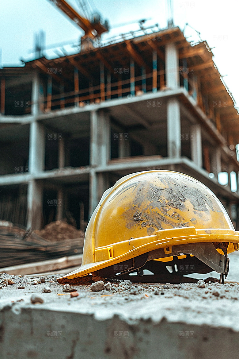 建筑工人致敬劳动者建设摄影图