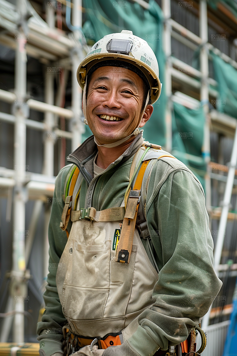 建筑工人致敬劳动者建设摄影图