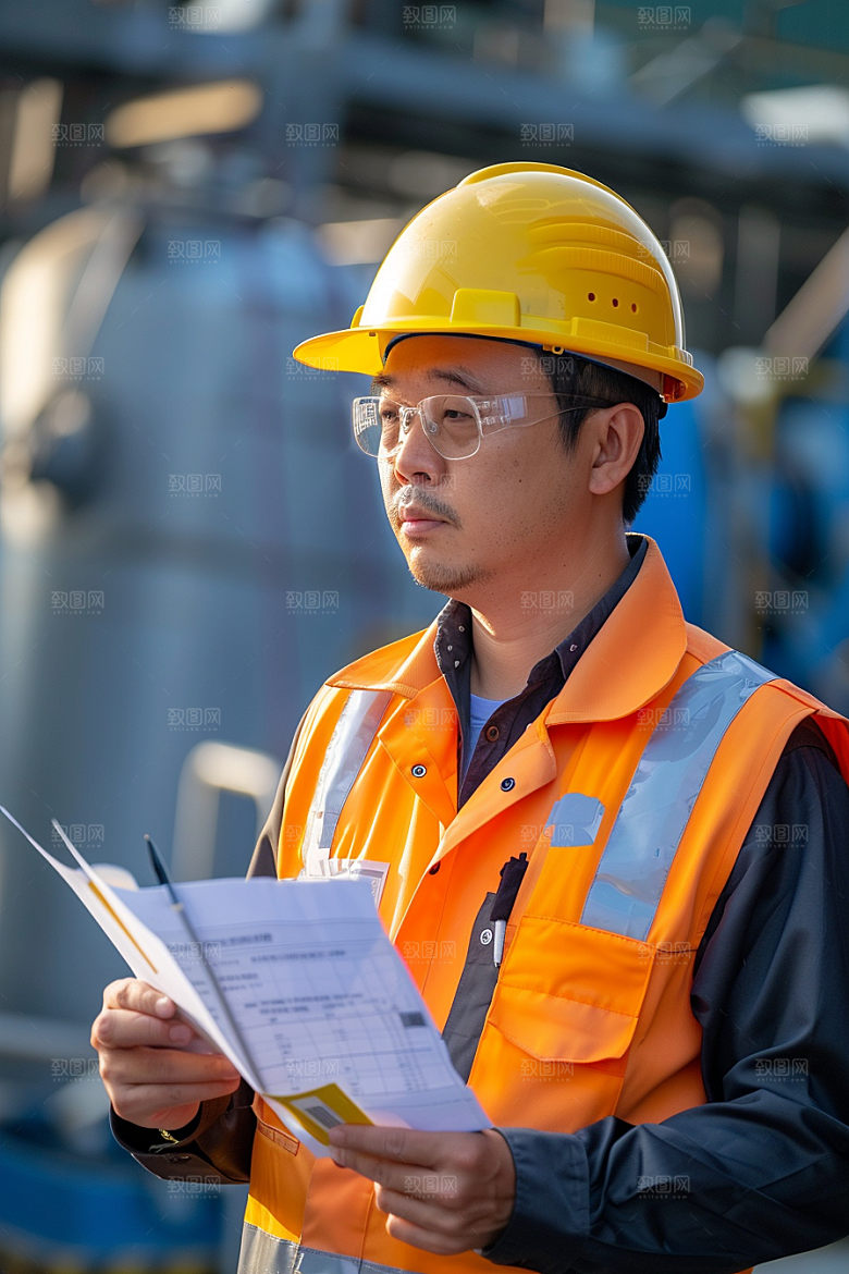 建筑工人建设工作摄影图