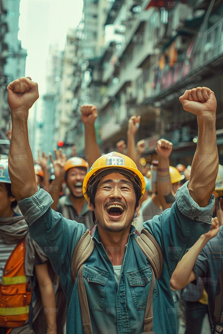建筑工人高清岗位摄影图
