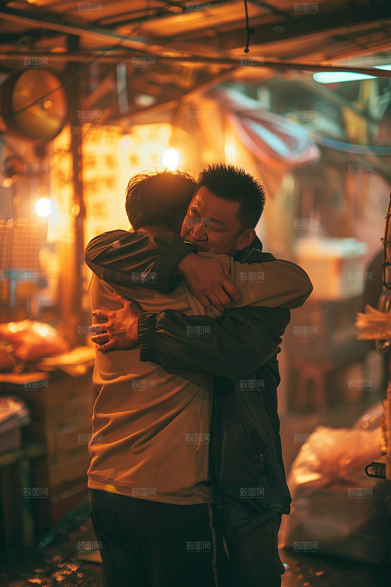 建筑工人人物肖像摄影图