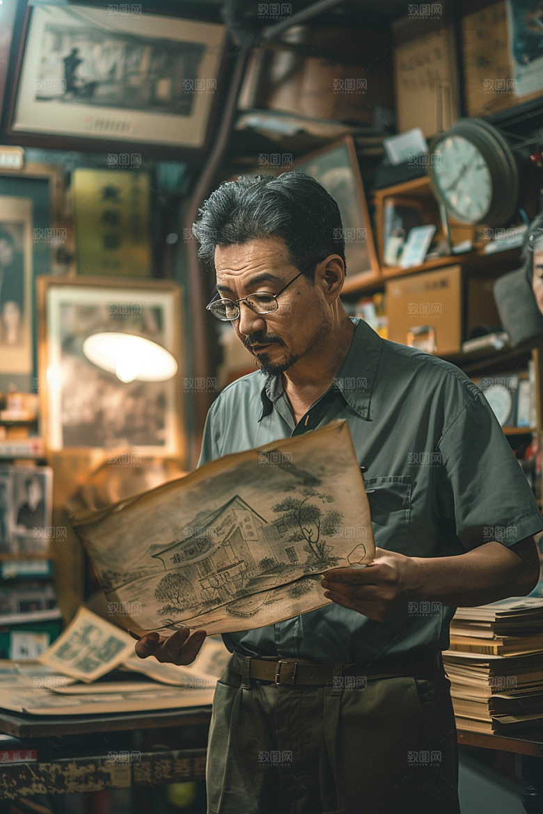 建筑工人建设人物摄影图