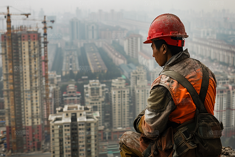 建筑工人建设高清摄影图