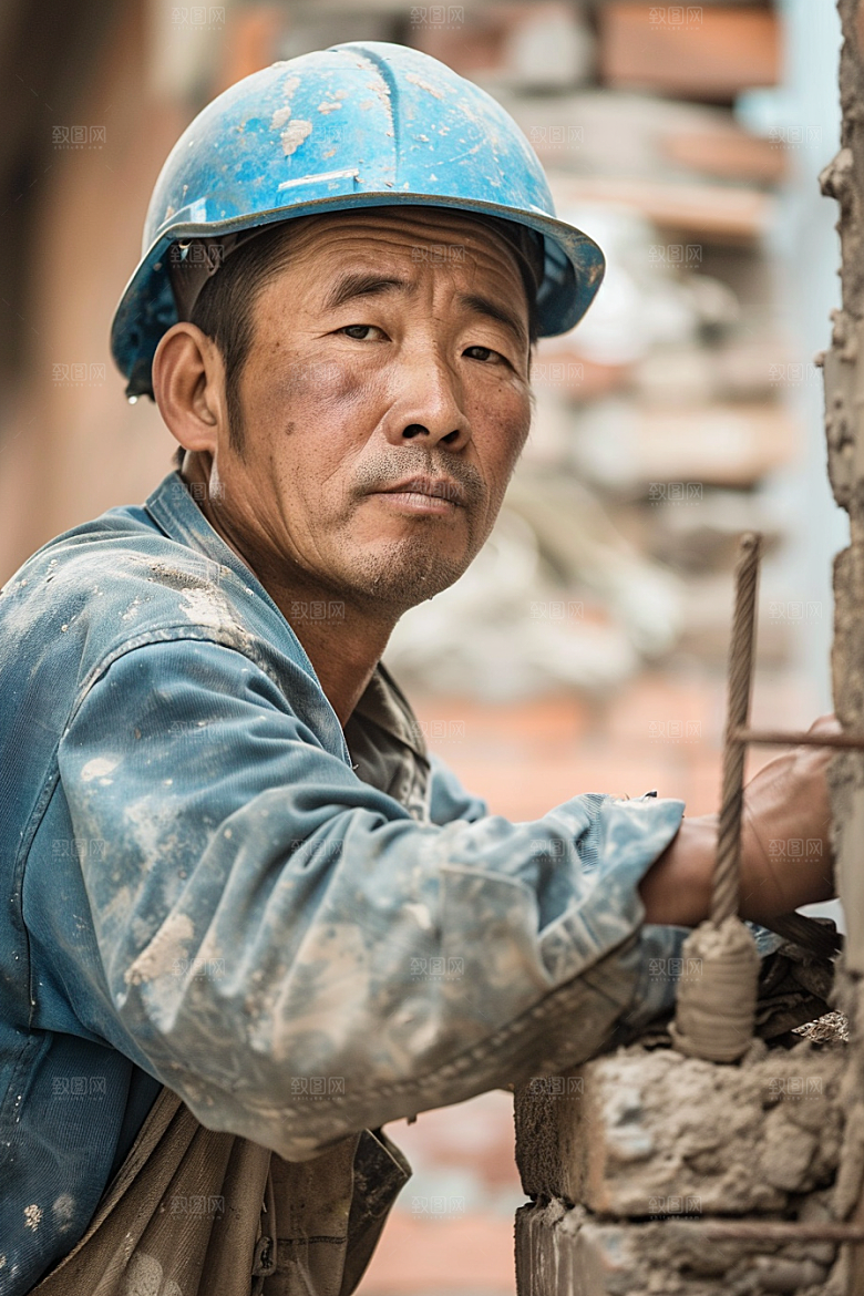 建筑工人高清职业摄影图