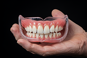 假牙展示口腔医院齿科素材