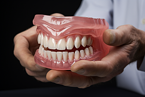 假牙展示口腔医院模型素材