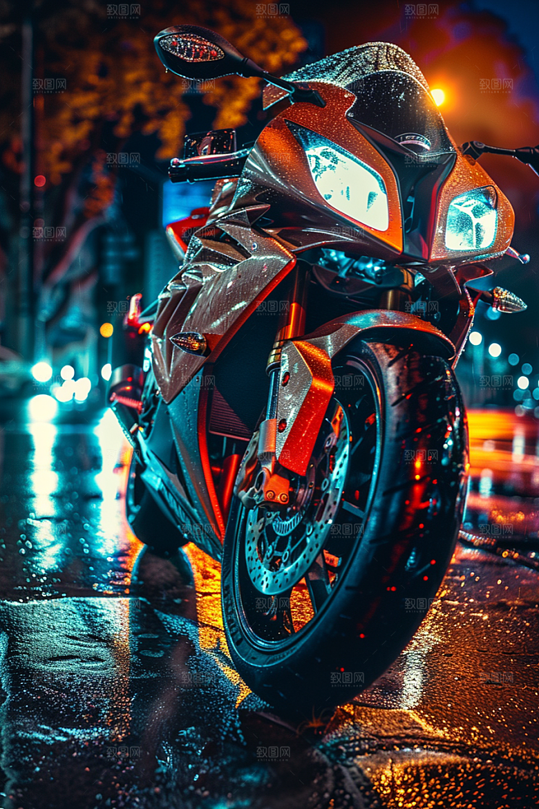机车酷炫公路素材