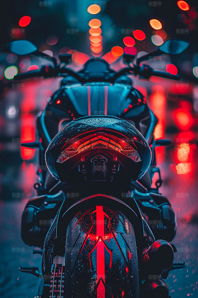 机车公路帅气素材