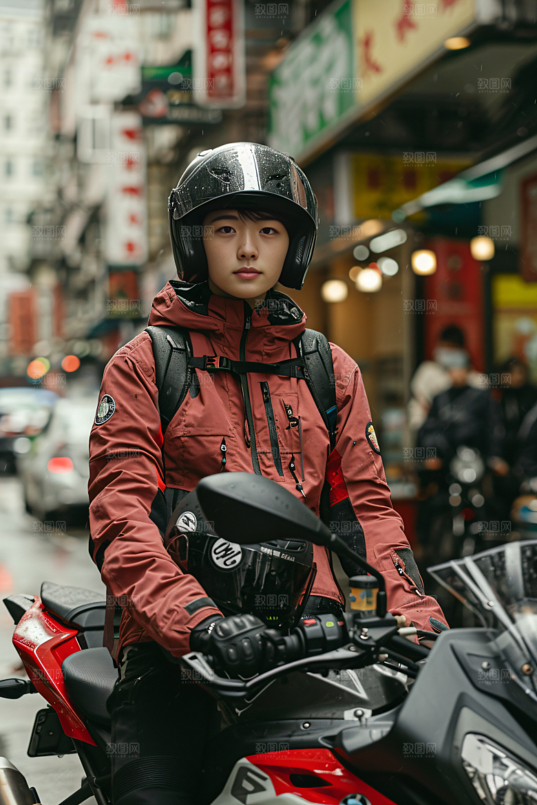 机车人物高清帅气摄影图