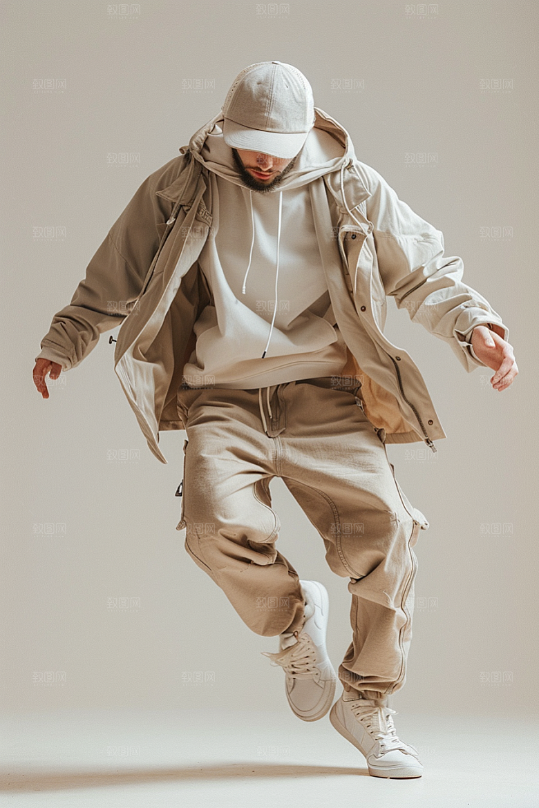 跳街舞的人课外班机构摄影图
