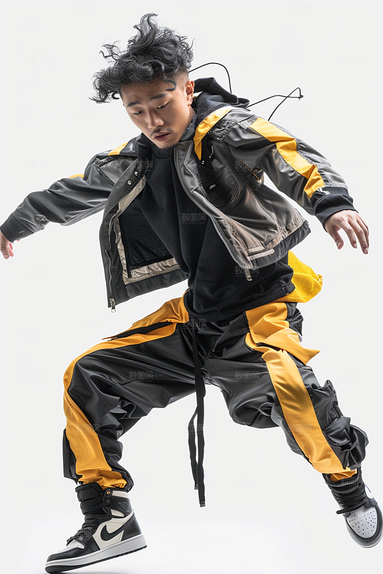 跳街舞的人KPOP时尚摄影图