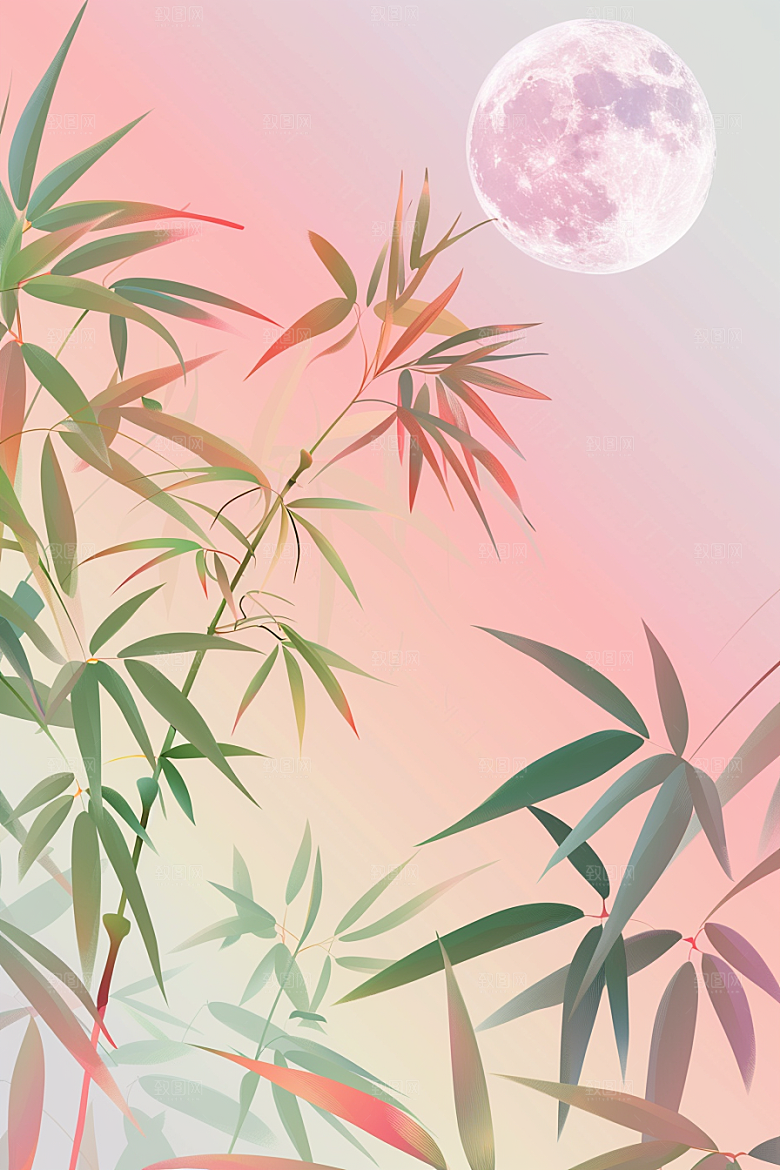 极简基础氛围背景图