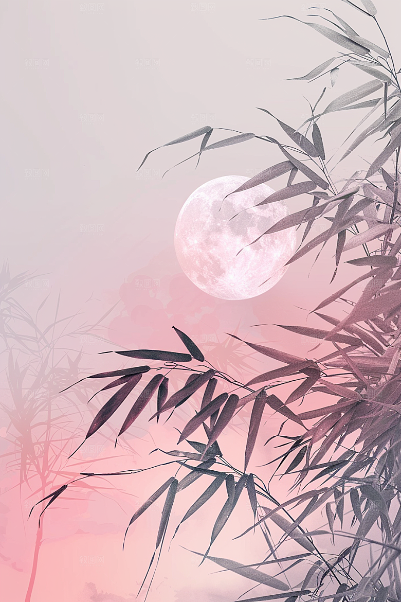 极简元素清新背景图