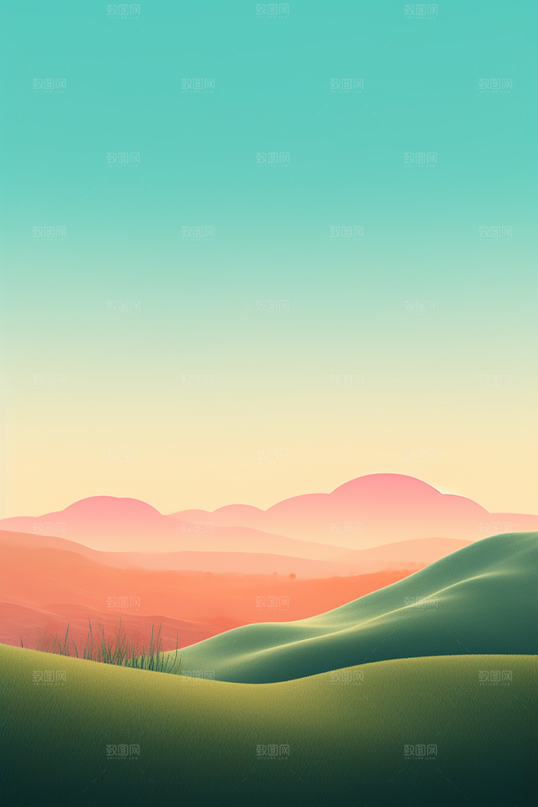 极简基础平面背景图