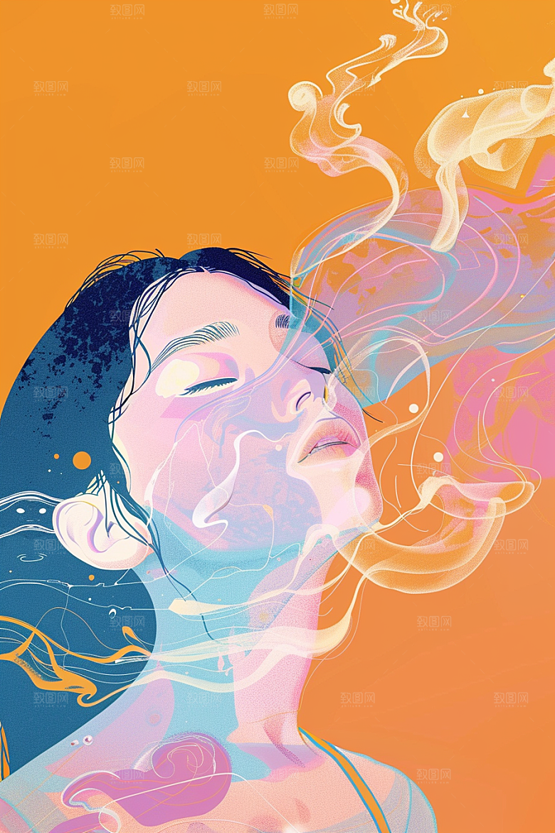 极简时尚简约背景图