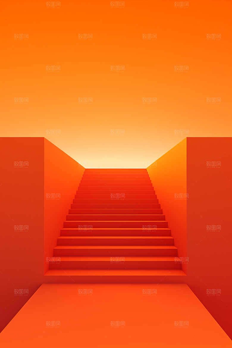 极简平面清新背景图