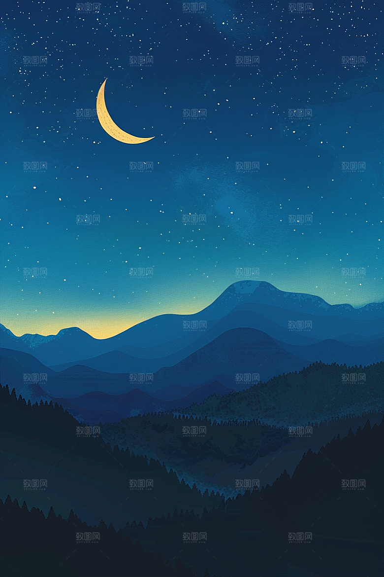 极简平面氛围背景图