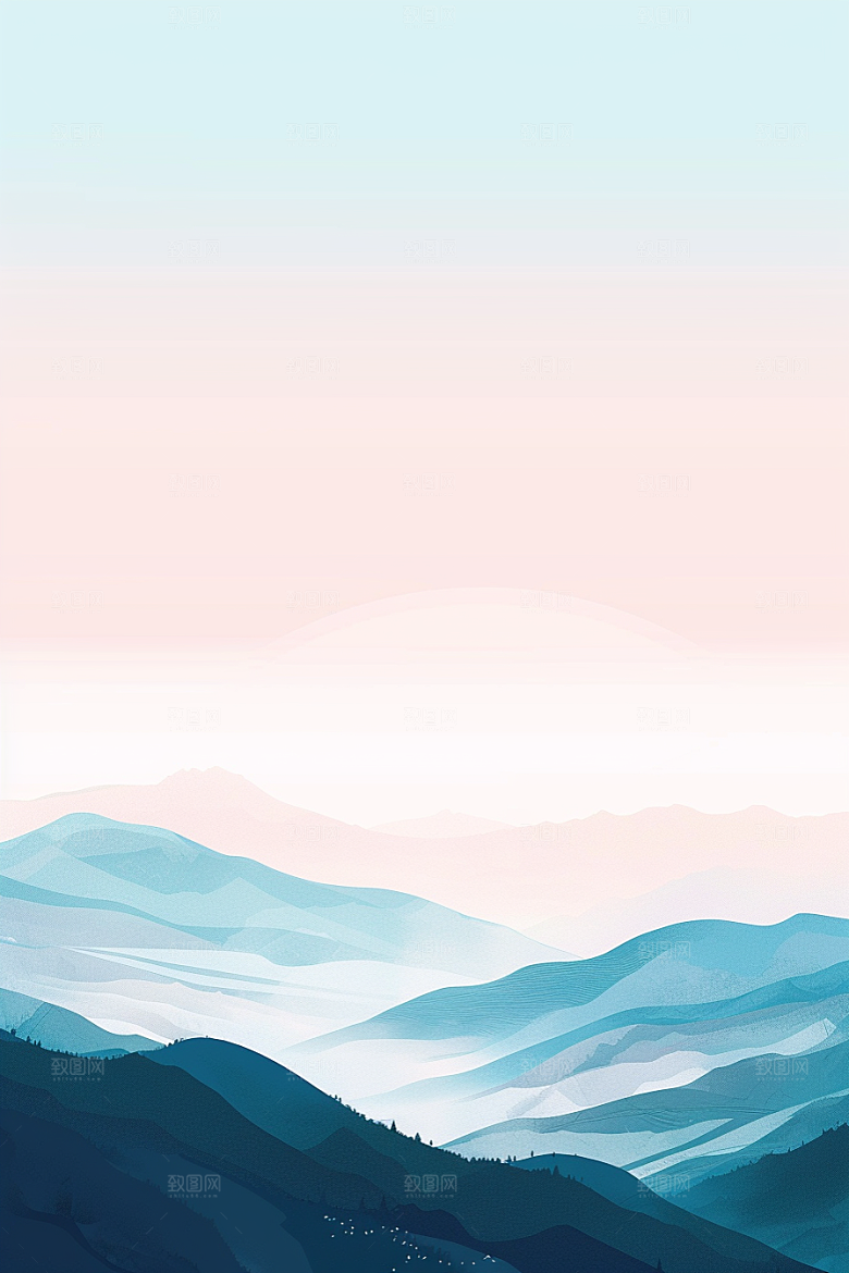 极简清新基础背景图