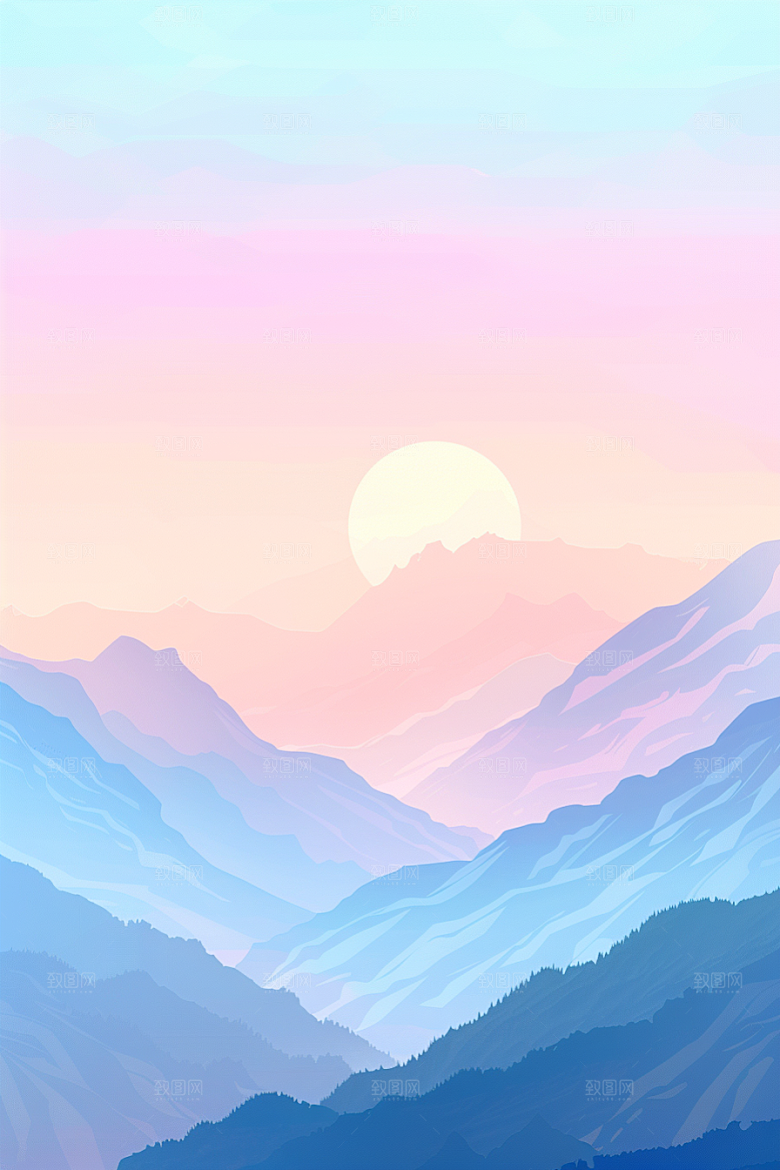 极简高清平面背景图