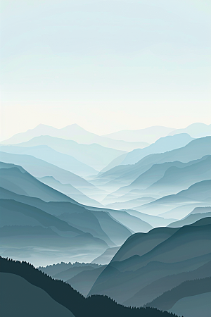 极简元素平面背景图