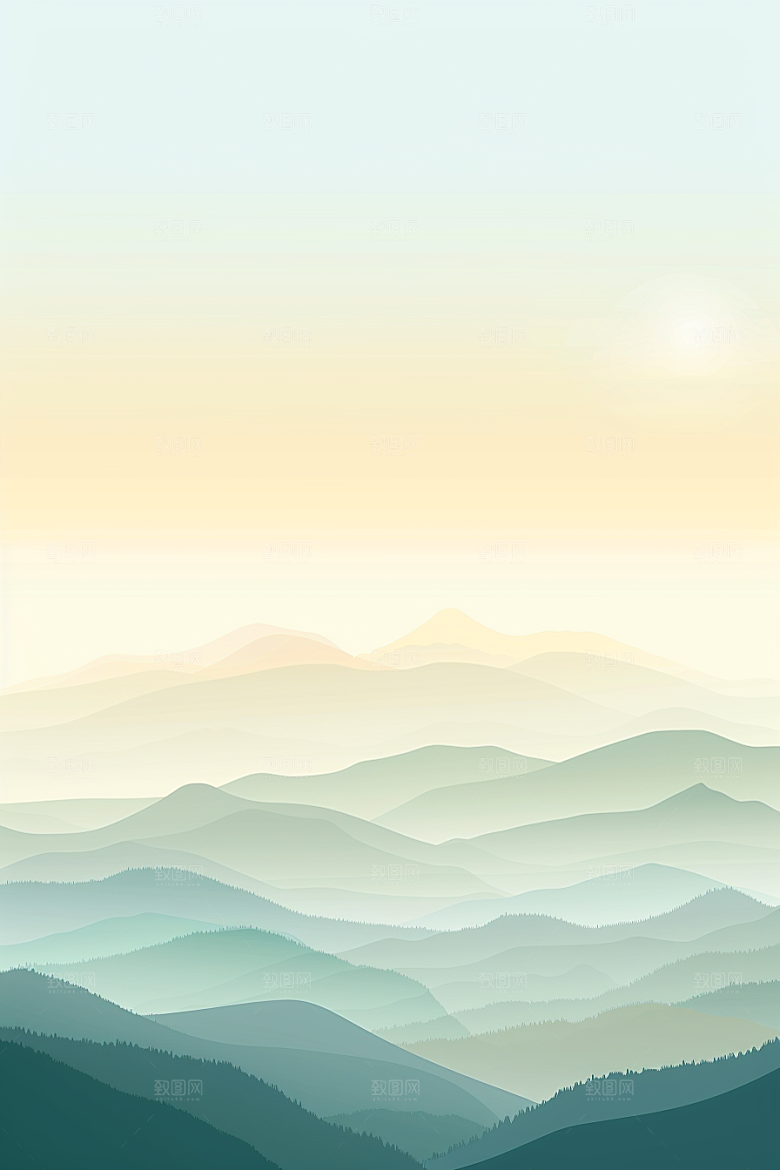 极简简约氛围背景图