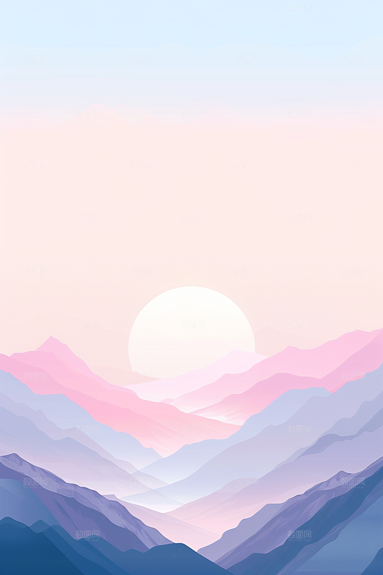极简元素简约背景图