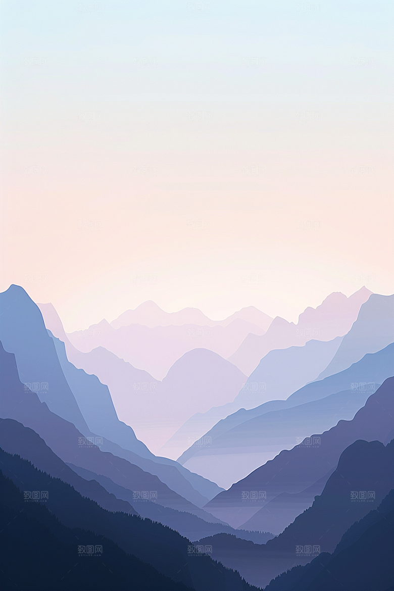 极简平面基础背景图