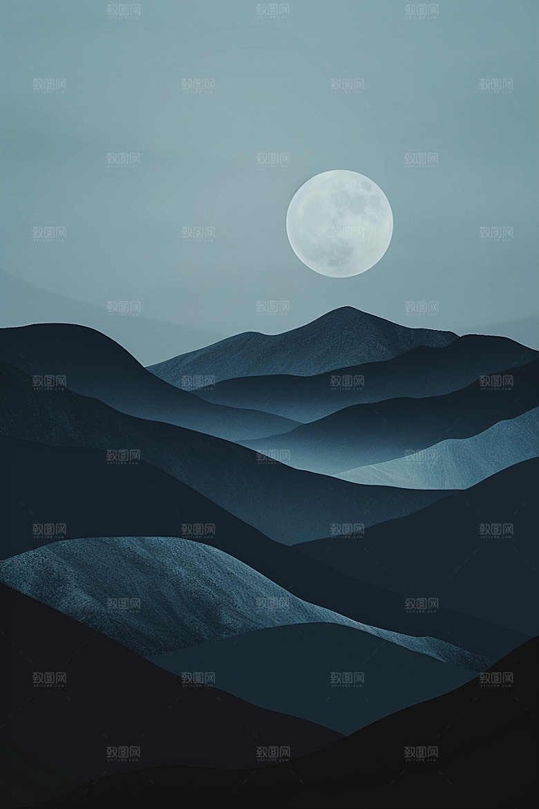 极简清新基础背景图
