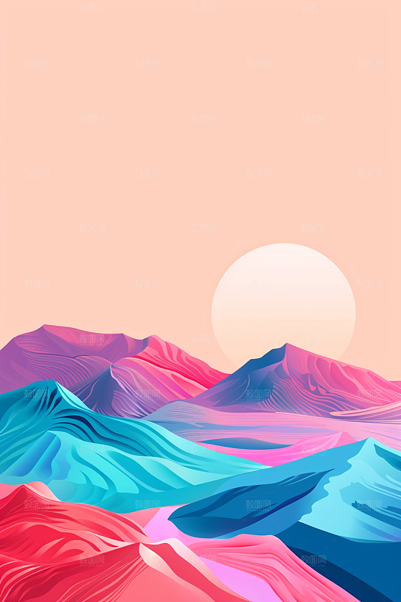 极简高清平面背景图