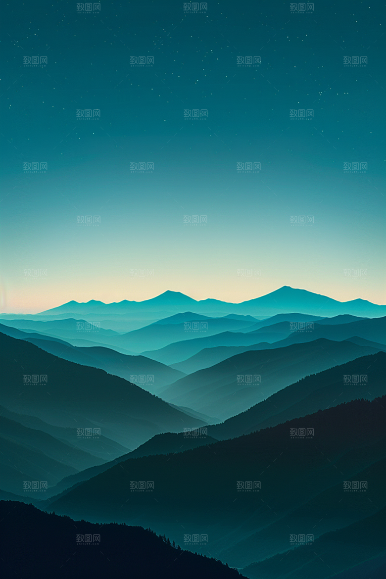 极简清新氛围背景图