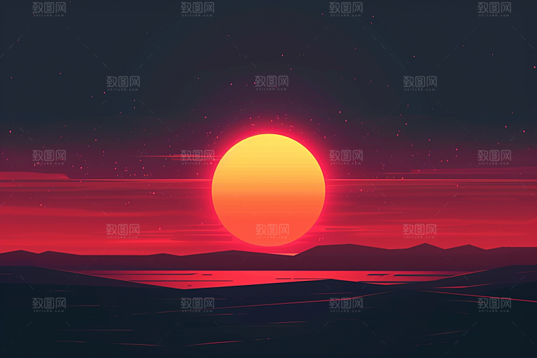 极简时尚氛围背景图