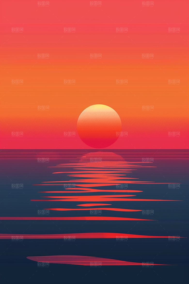 极简基础清新背景图