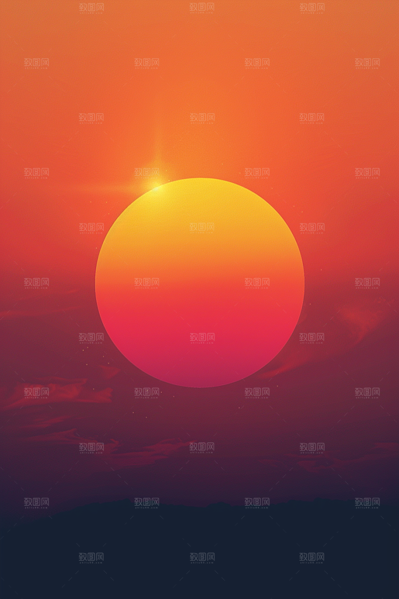 极简时尚元素背景图